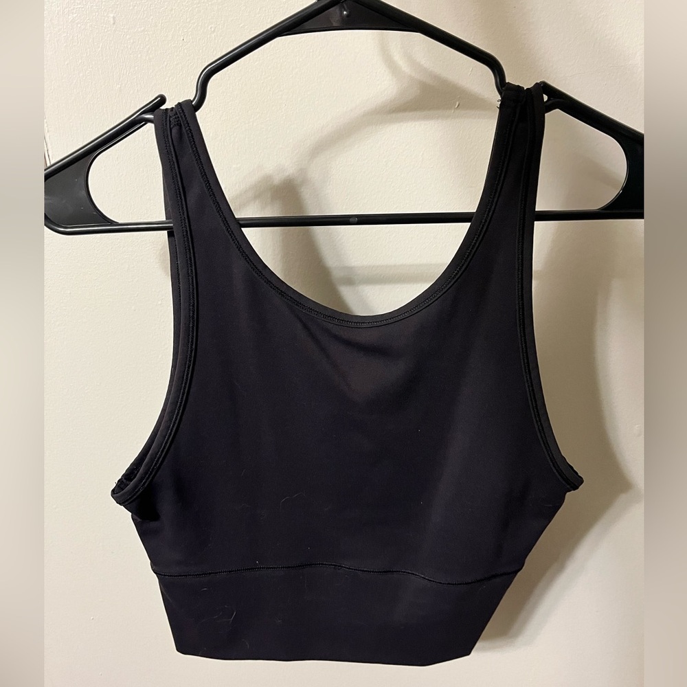 lululemon athletica Black Crop Top